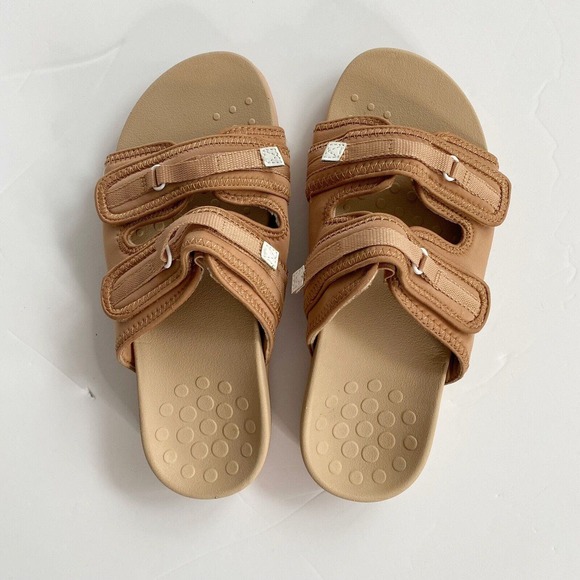 Vionic Womens Sarah Brown/Peach/Beige Sandals USA Size 9.5 W - Picture 5 of 15